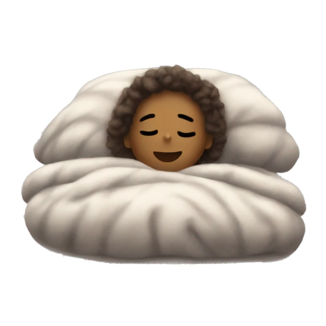 Cozy aesthetic Pinterest winter emojis sticker