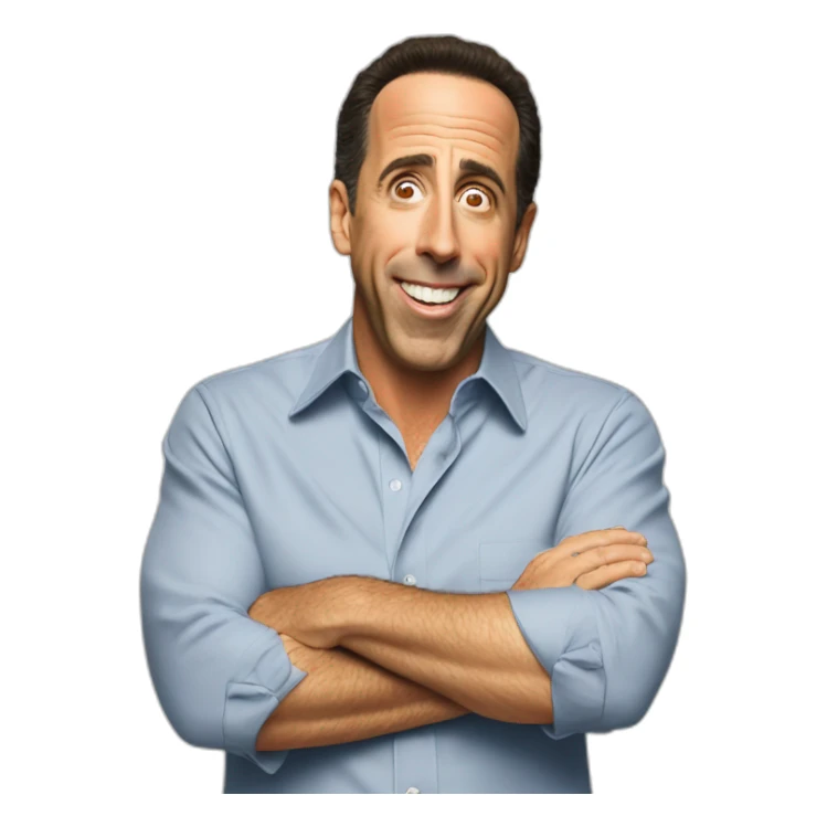 jerry seinfeld saying what’s the deal sticker