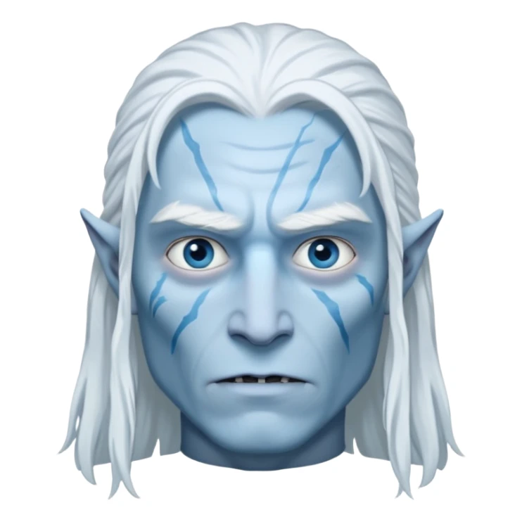 Un marcheur blanc (game of thrones) sticker