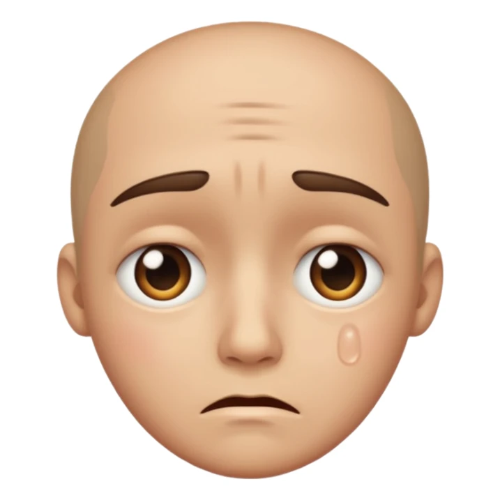 crying face emoji sticker