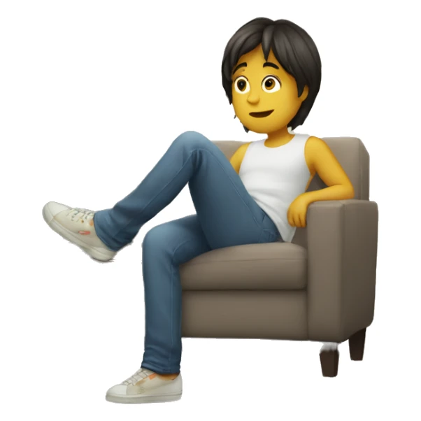 I'm waiting for dad to see TV sticker