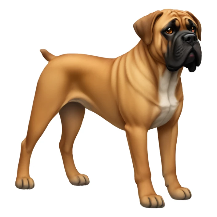 Bullmastiff Dog Breed Full Body sticker
