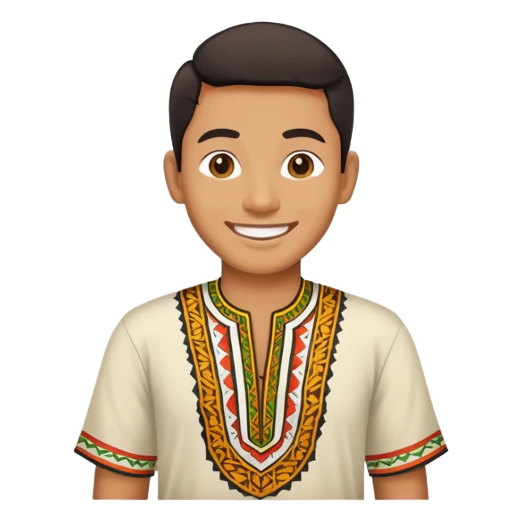 A chindian guy enjoy life in Sarawak. sticker