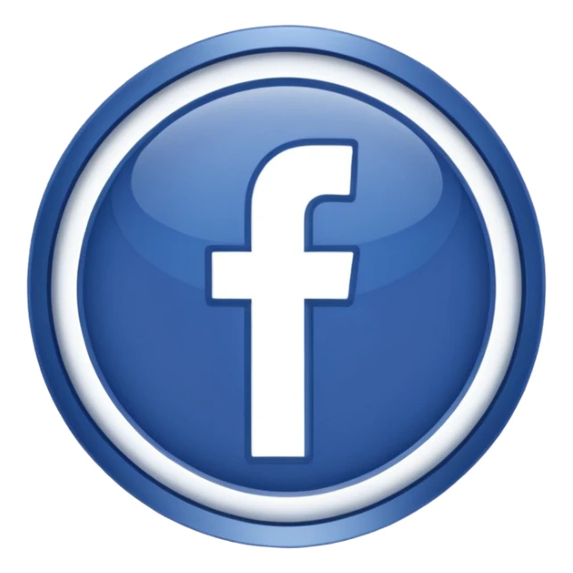 représente le célèbre badge de certification Facebook (blue check " ou "pastille bleue) sticker