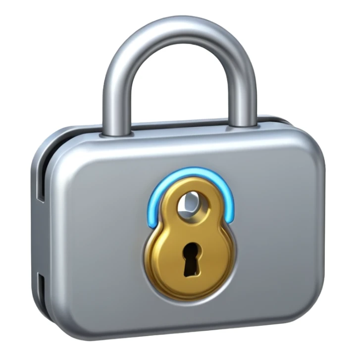 Generate a lock that opens and closes sticker