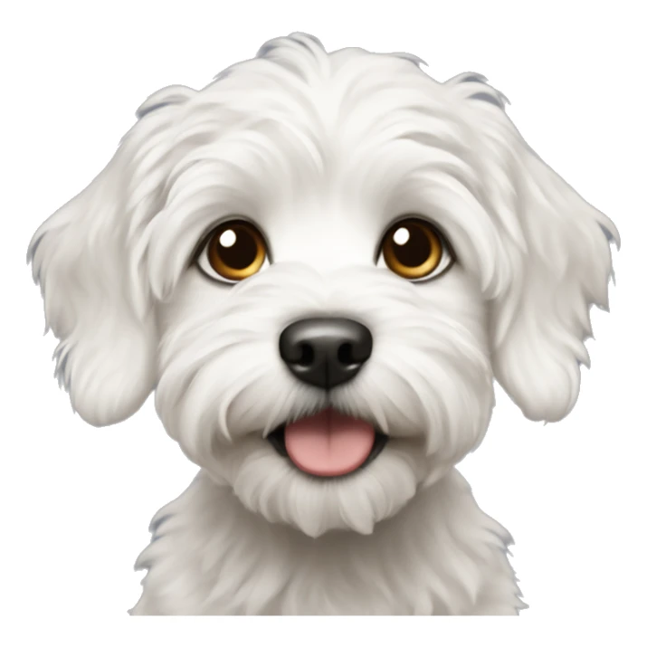 Westiepoo puppy sticker