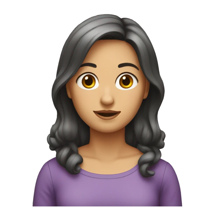 Una tualla femenina sticker