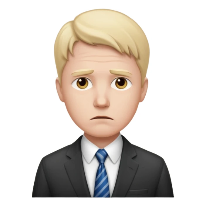 Mach mir einen Traurigen trader der and der wallstreet arbeitet sticker