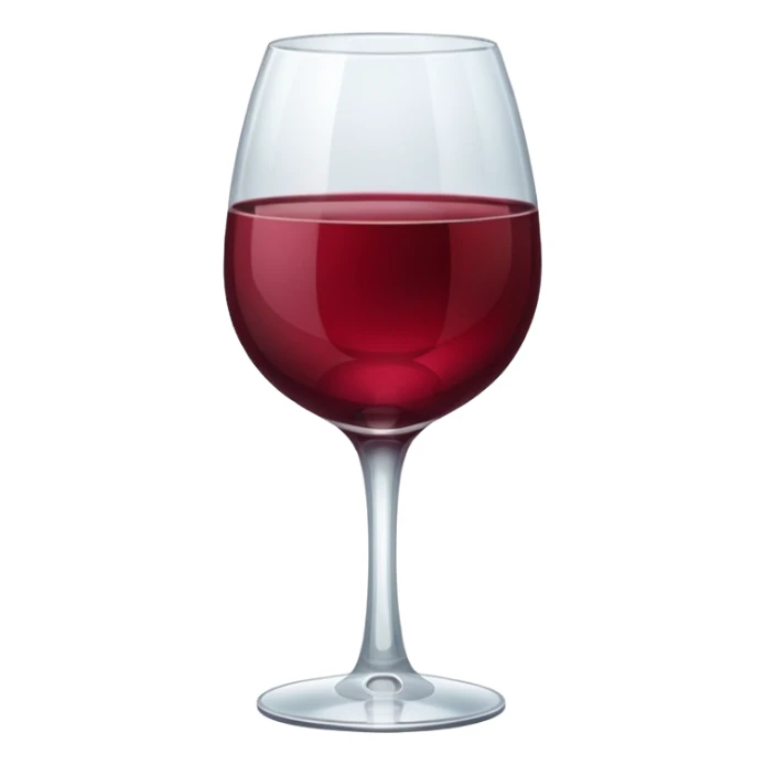 Place it on a board, make it look elegant, and make sure it's just the wine glass. sticker