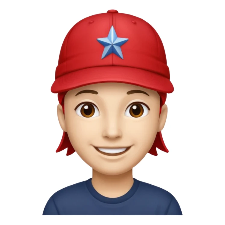 Red cap on a person that says USA on the hat sticker