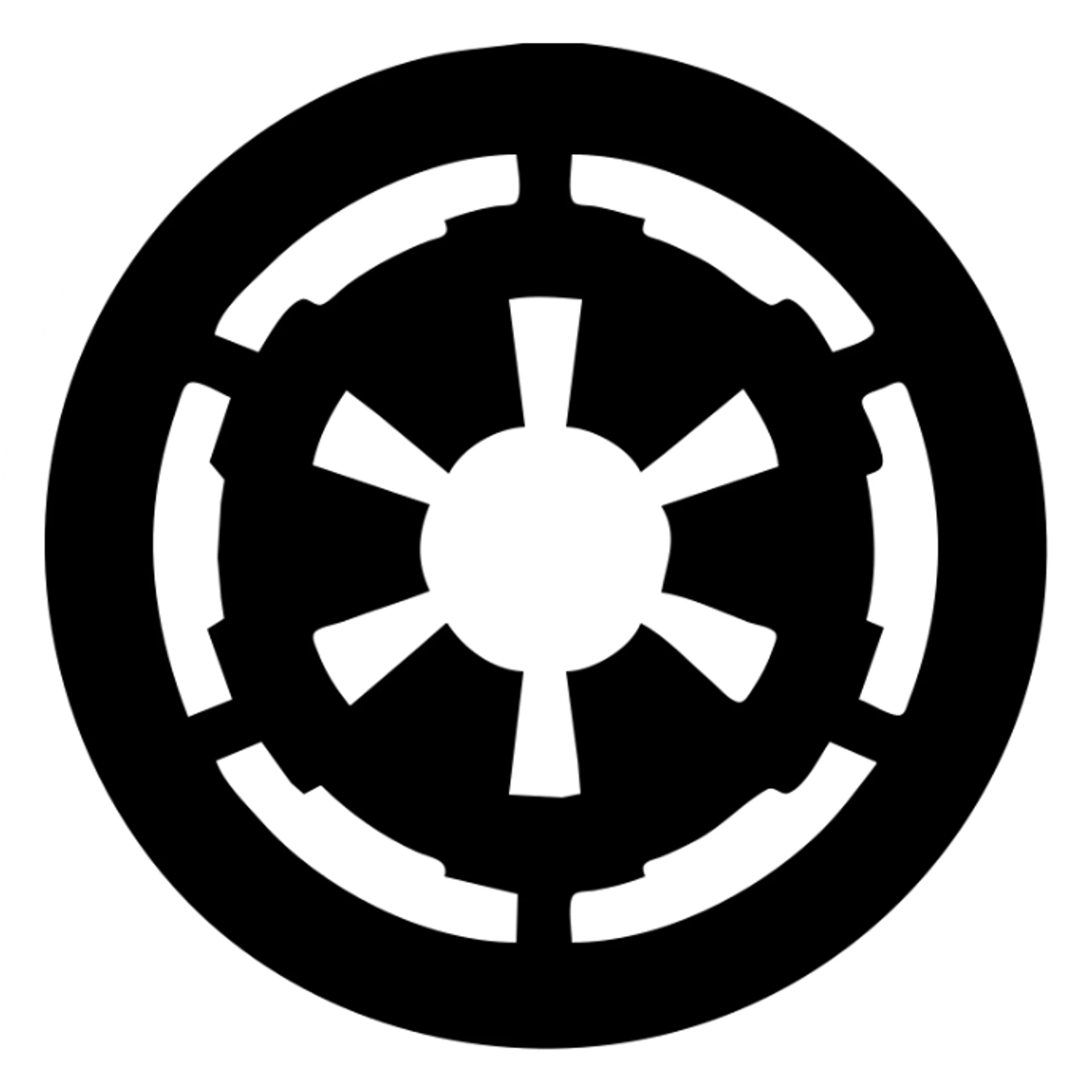 imperial coin icon, simple and bold, suitable for app or UI use sticker
