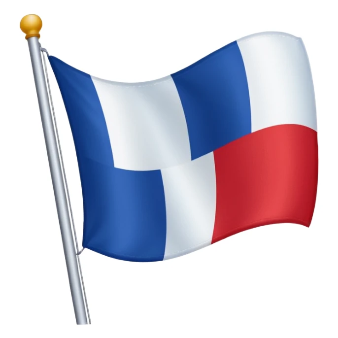 Generate a flag for france sticker