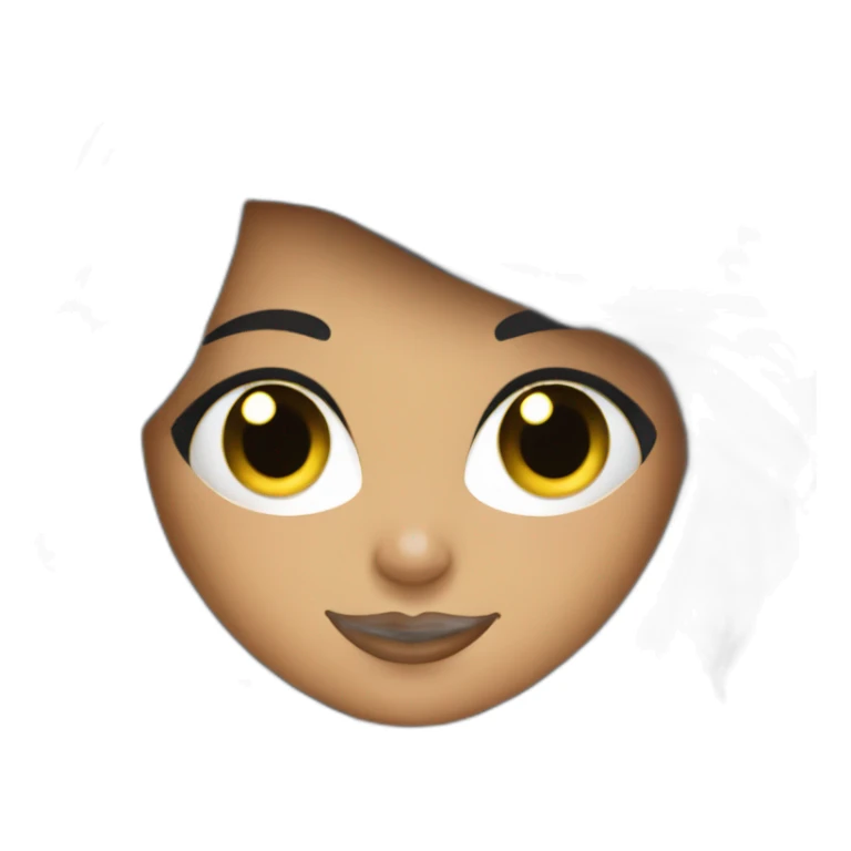 Brunette creator with disco ball behind her sticker