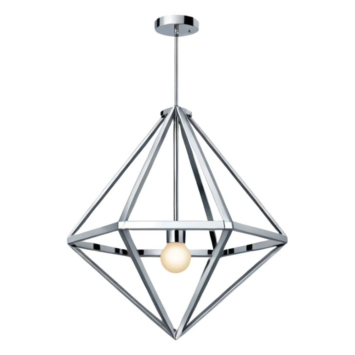 minimalist modern chandelier sticker