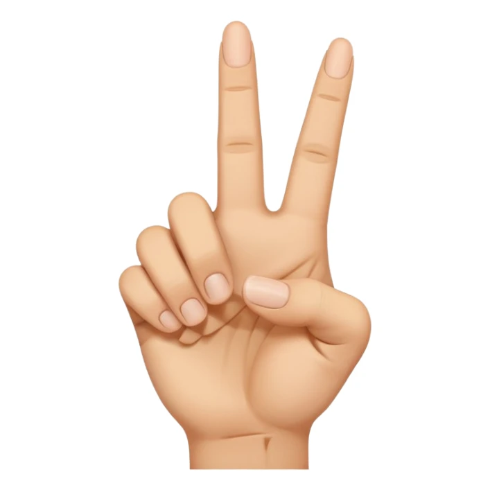 yvl hand sign with middle finger up  sticker