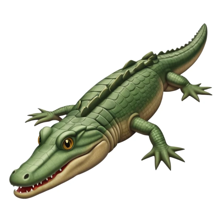 Tiktaalik Roseau-a fish that looks like a crocodile sticker