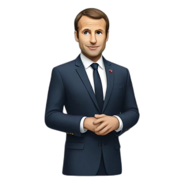 Macron sticker
