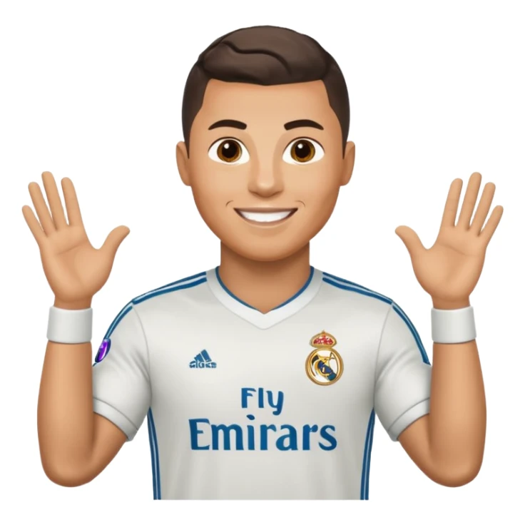 Ronaldo madrid sticker
