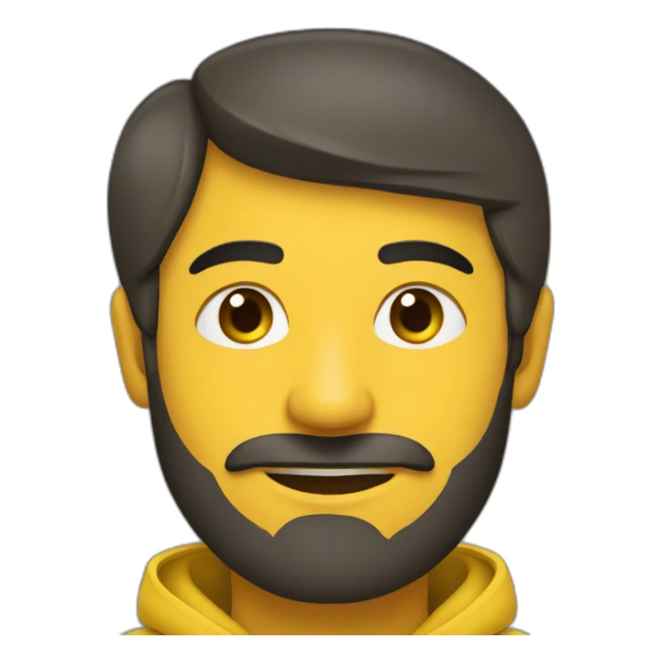 Armenian men in yellow clothing in the bus sticker