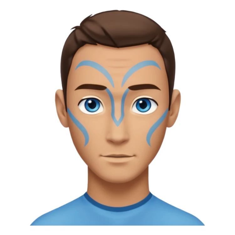 Jake Sully  from Avatar movie sticker
