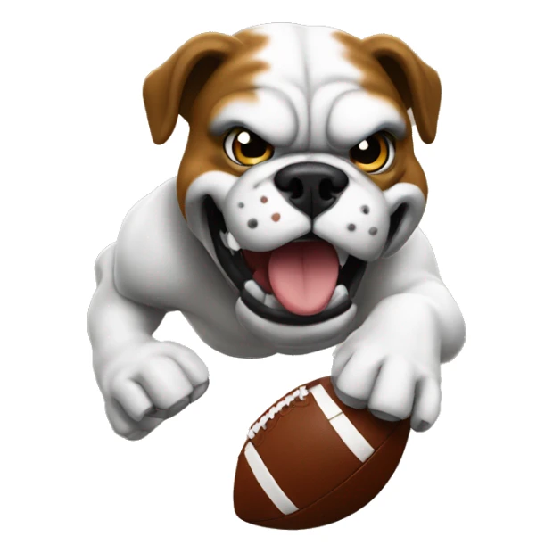 Georgia bulldog football touchdown sticker