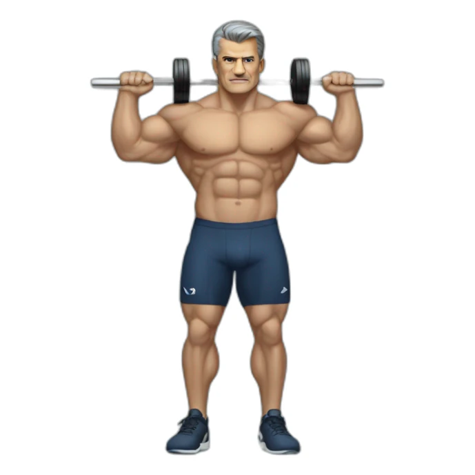 Jean lassalle in the weight room sticker