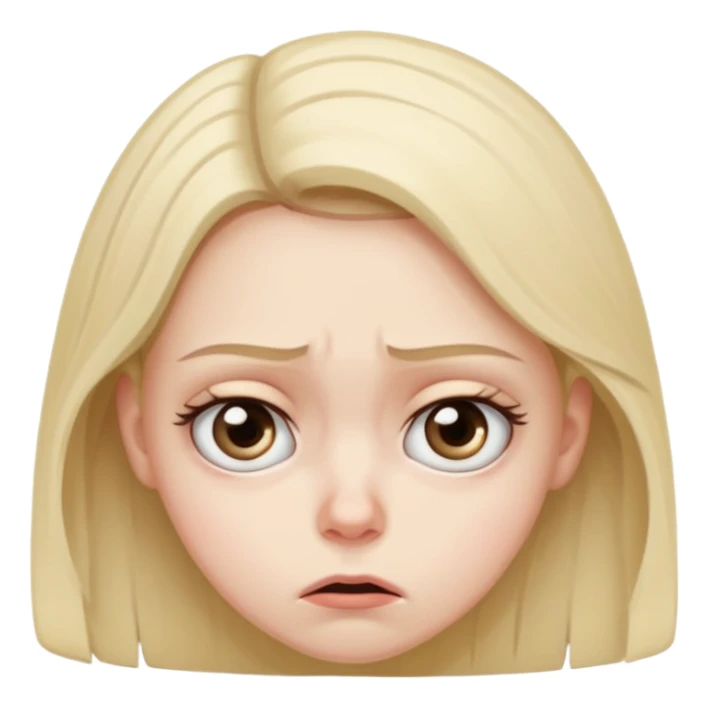 Girl Anxiety sticker