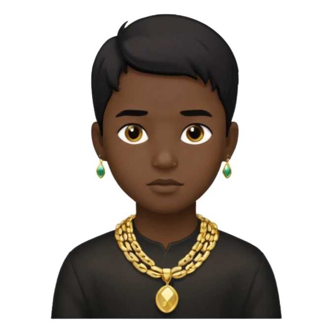 Has un chico con mucha plata y que tenga pelo negro sticker