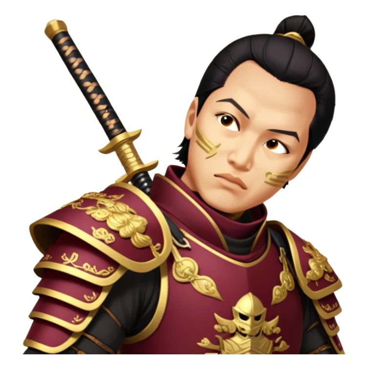 Samurai Leader sticker