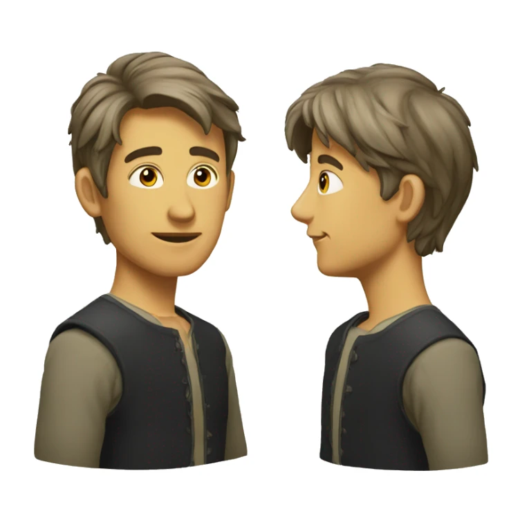 Tete qui baissent la tete sticker