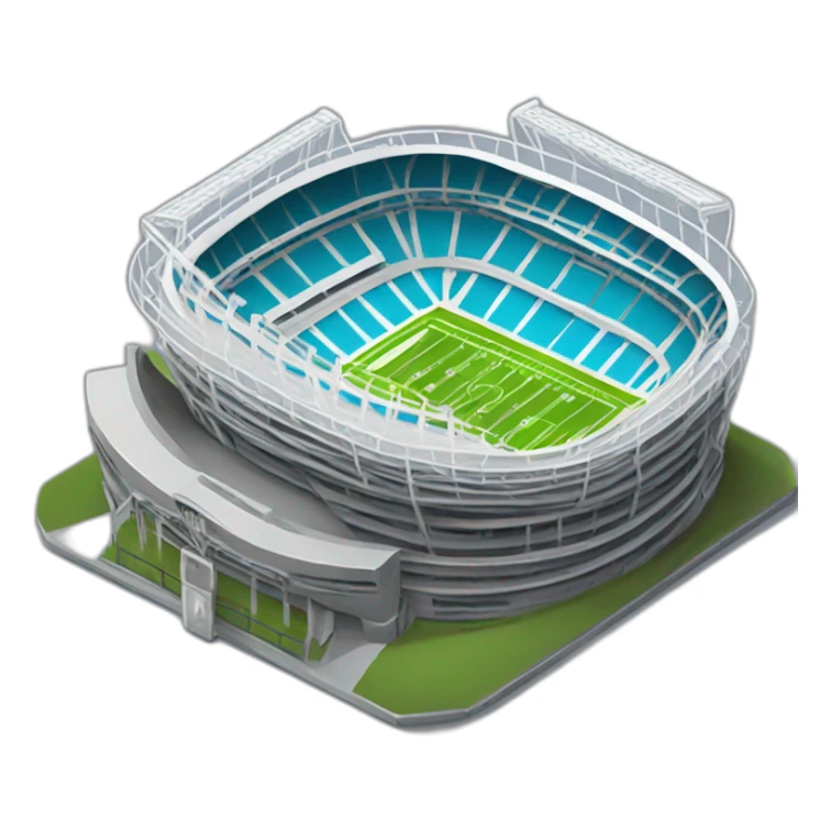 football stadium sticker