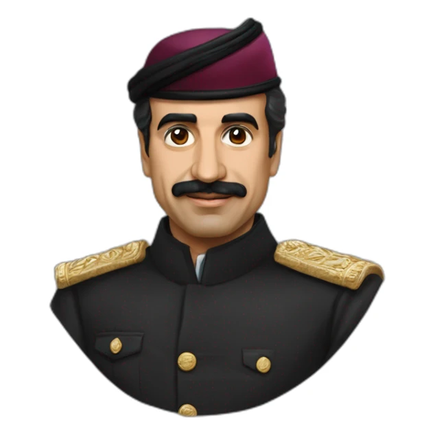 Recep-Tayyip-Erdoğantamim-bin-hamad-al-thani sticker