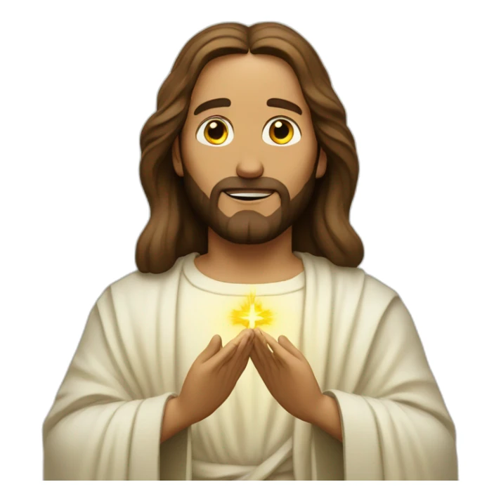 jesus and the holy spirit sticker