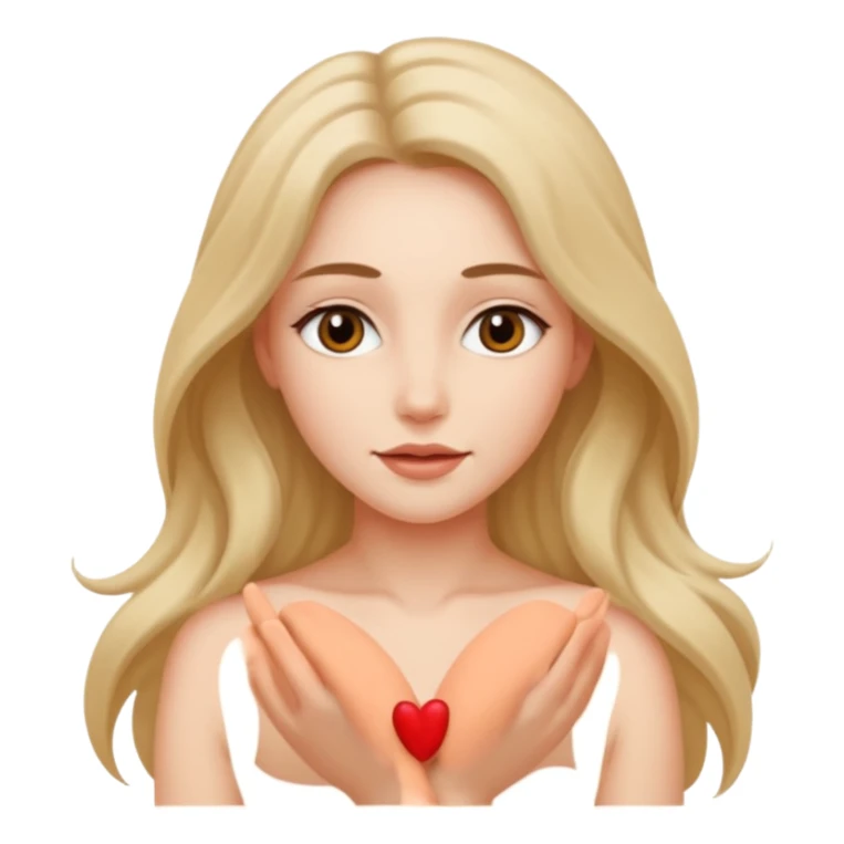 Woman without clothes with tits sticker