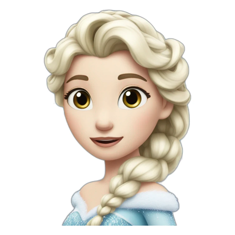 Reine des neiges qui DAB sticker