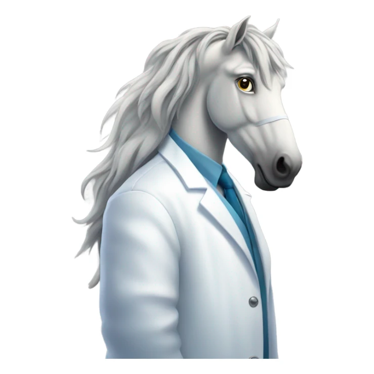 Pharmacist dreaming of horse sticker