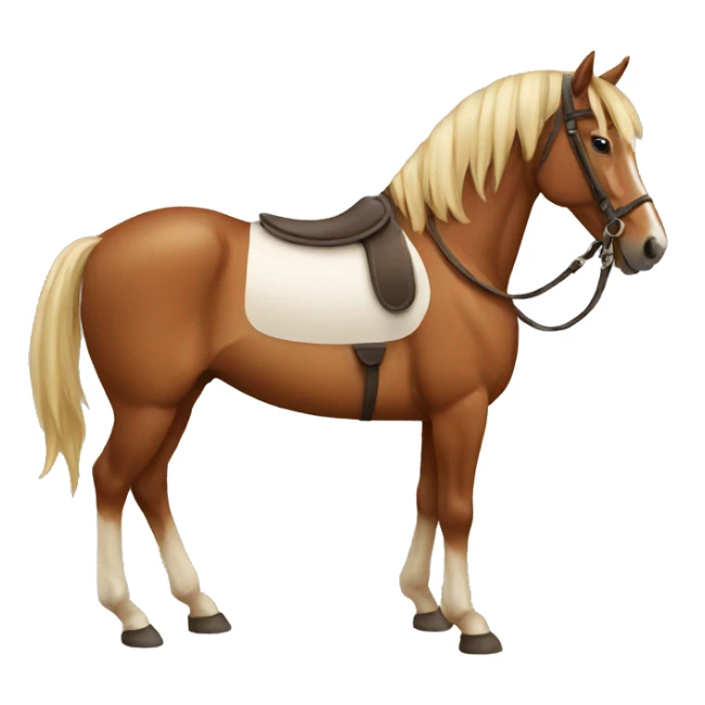 horse on a horse sticker
