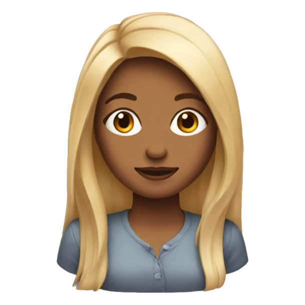 girl with mid lengh hair sticker