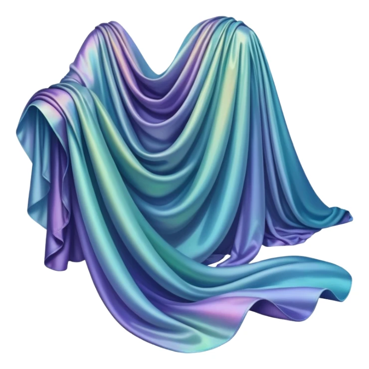 Moonlit weaves clothing sticker