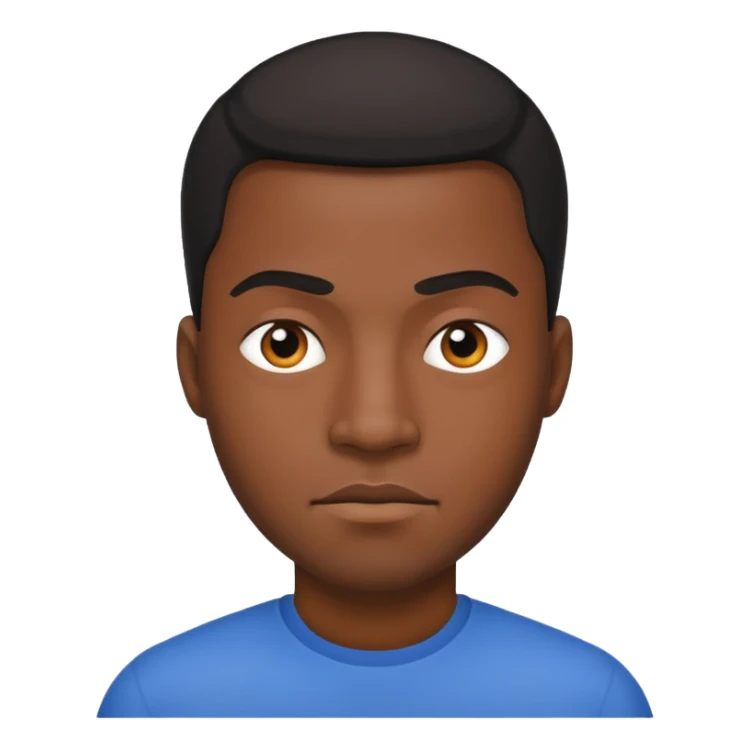 Black man of circumstance sticker