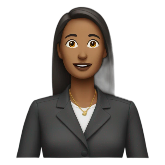 Iman gadzhi giving a speech sticker