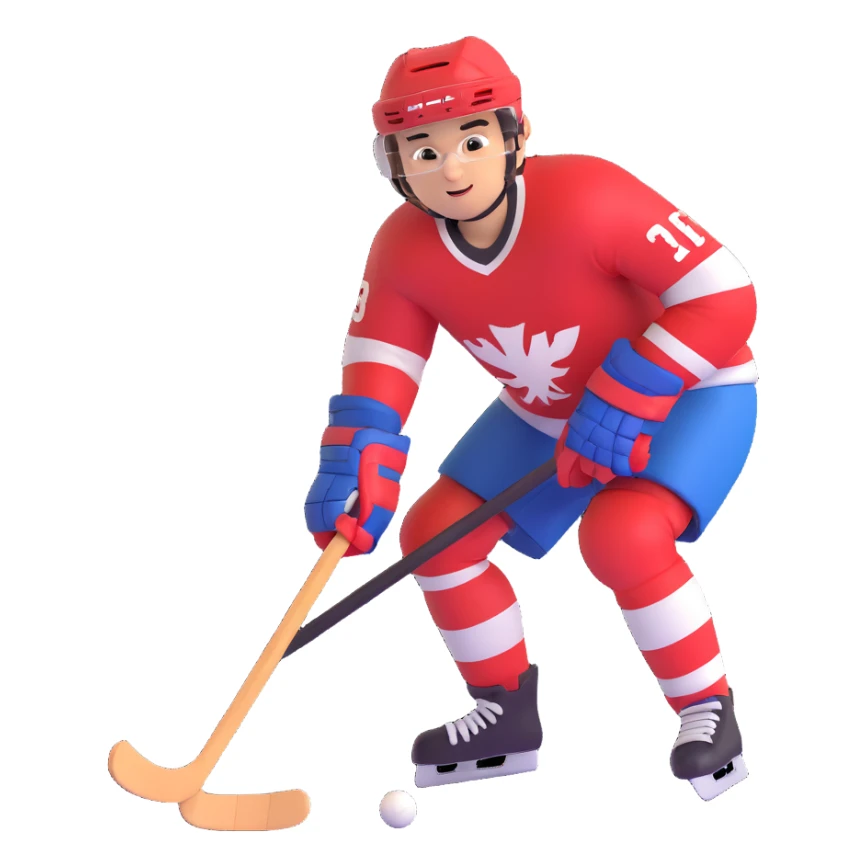 hockey sticker