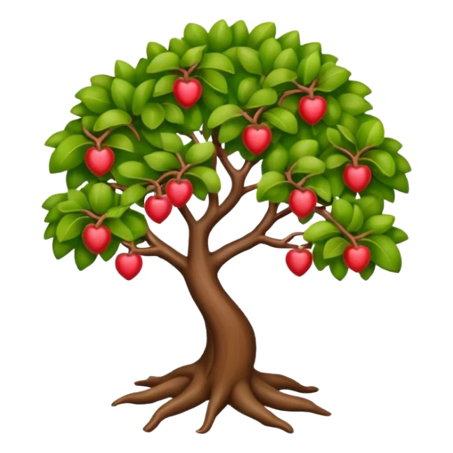 Emoji de manzanita de aiphon color negro  sticker