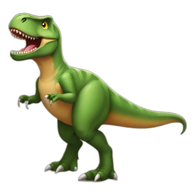 Loving t-rex sticker