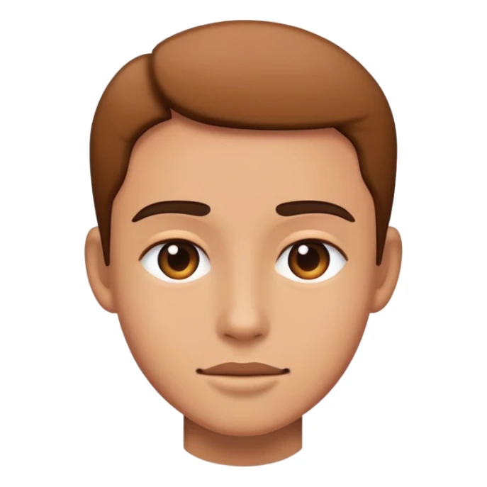 shoulder shot portrait of a person sticker