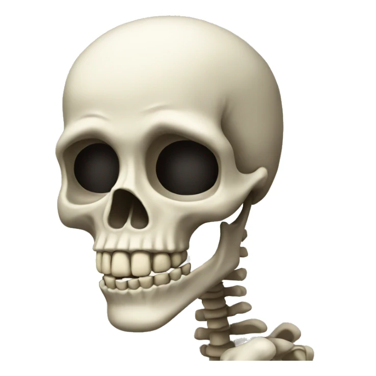 skeleton  sticker