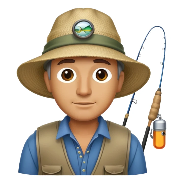 Bass fisher men sticker