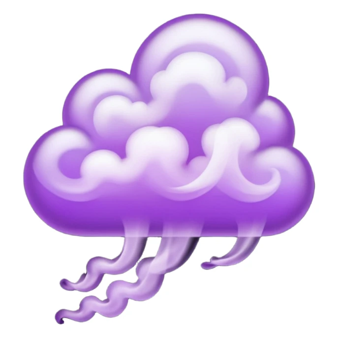 purple smokin sticker