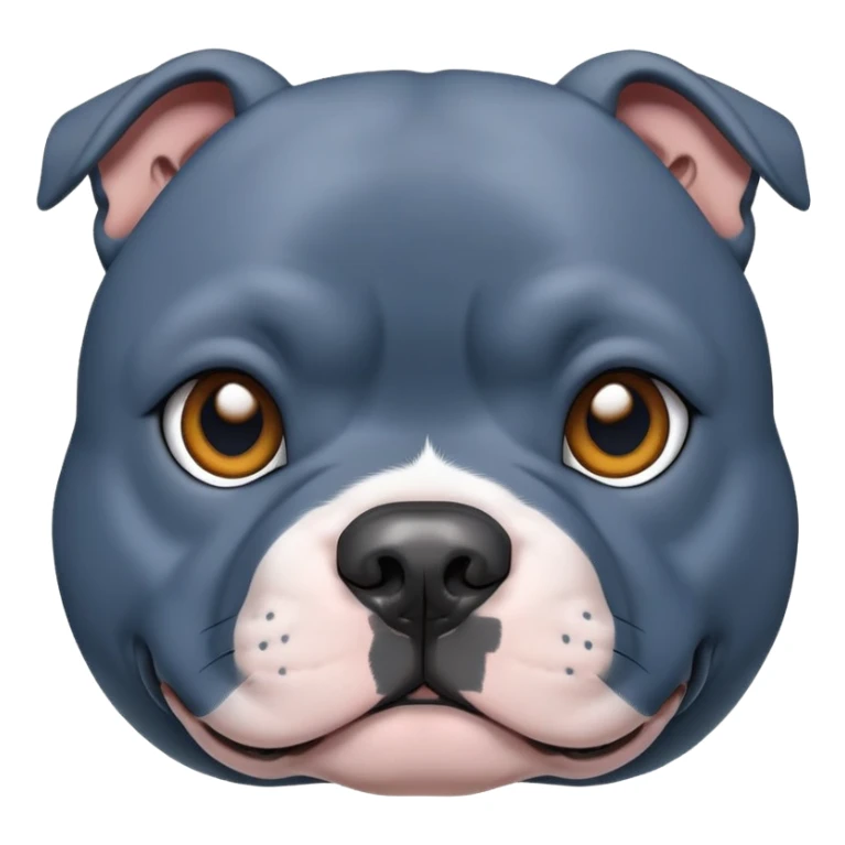 cute blue Staffordshire Bull Terrier sticker