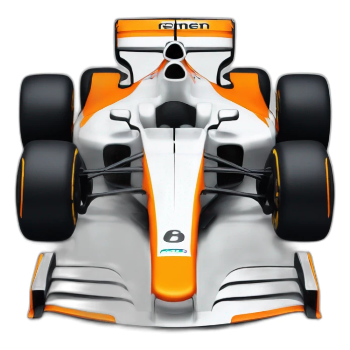 Car Formula 1 of Mclaren sticker